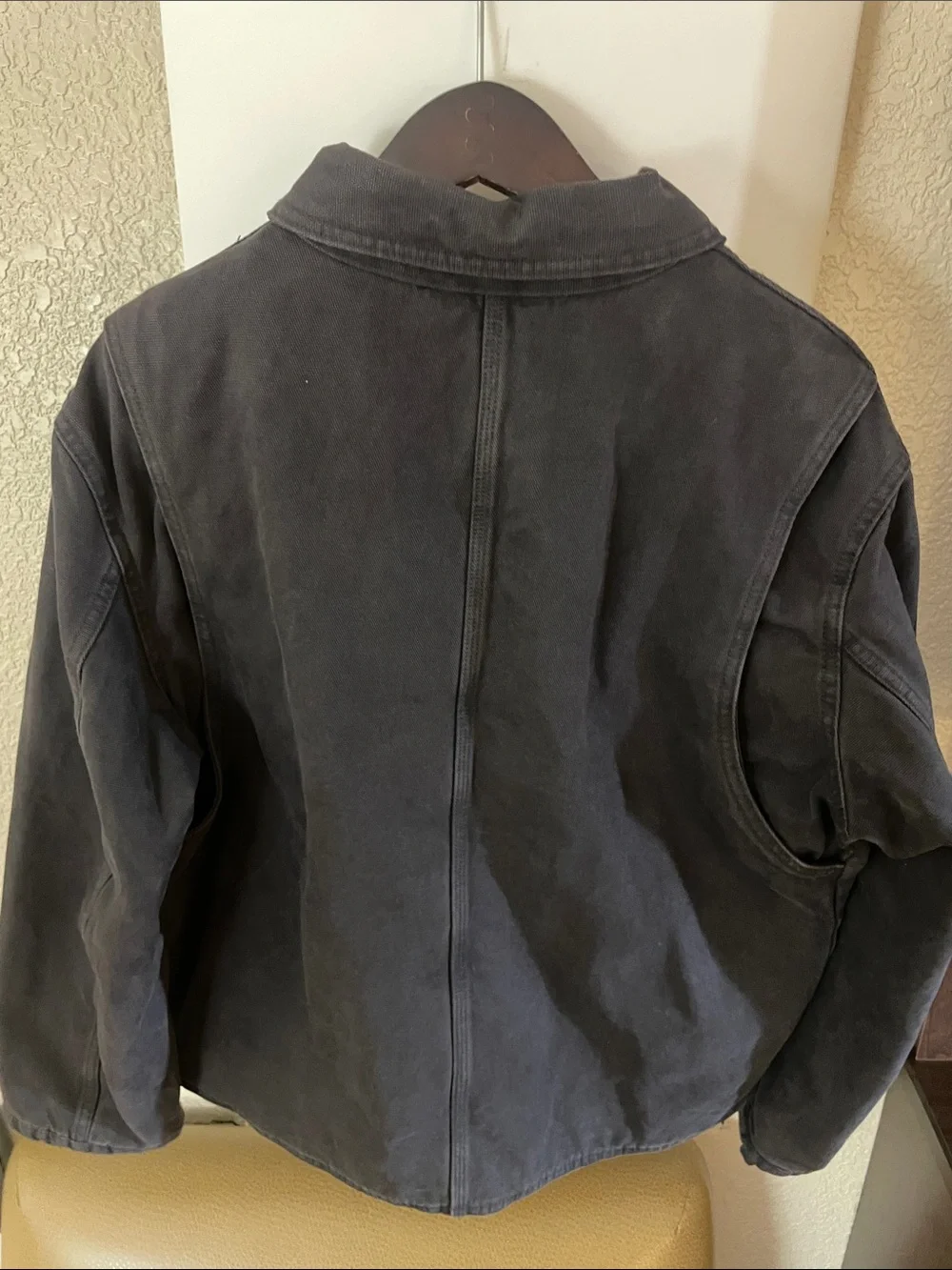 Zara Men's Dark Gray Utility Field Jacket